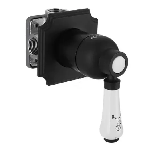 Смеситель встраиваемый однорычажный Terrakotta Q2 34C1186-Black