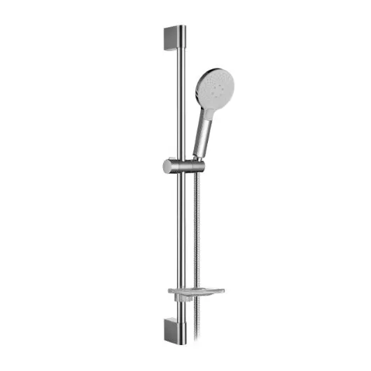 Гарнитур душевой 800 мм с мыльницей и лейкой PK-029 Shower Rail SB-93S