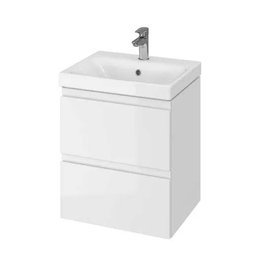 Тумба подвесная для раковины 50 MODUO, SB-SZ-MOD-MO50/Wh