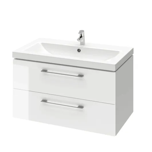 Тумба подвесная для раковины 80 LARA, SB-SZ-LARA-CO80/Wh