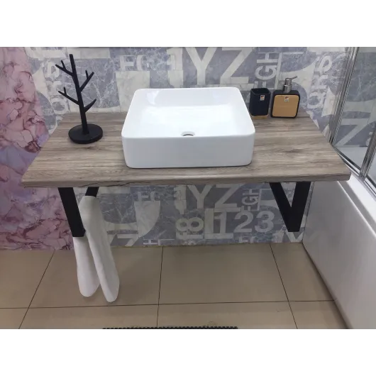 Столешница 28мм 500х600 Дуб амарон Bergerplast