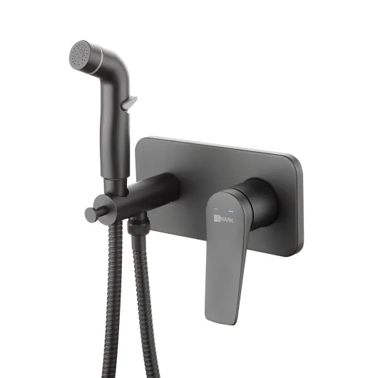 Смеситель с гигиеническим душем, встраиваемый Bronx LM3720BL Lemark