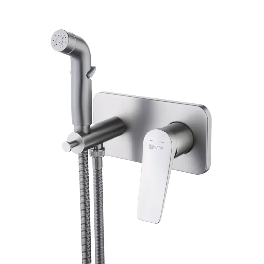 Смеситель с гигиеническим душем, встраиваемый Bronx LM3720GM Lemark