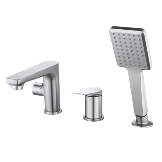 Смеситель на борт ванны Bronx LM3745GM  Графит Lemark
