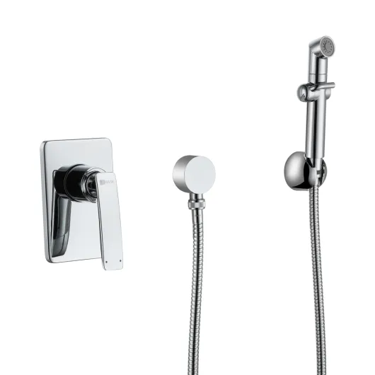Смеситель с гигиеническим душем, встраиваемый Bellario LM6819C Lemark