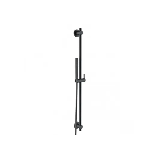 Душевой гарнитур NOVA FONTE 1S Puristic черный матовый 2084039-15 KLUDI