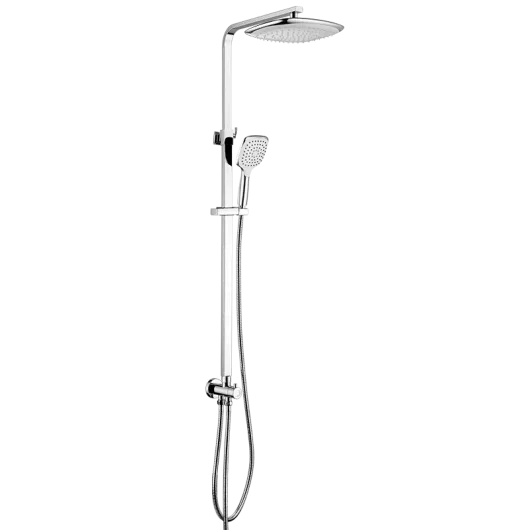 Душевая система с ABS верхним душем 200*280 мм 1700172-2K (Set-25-New) Elghansa