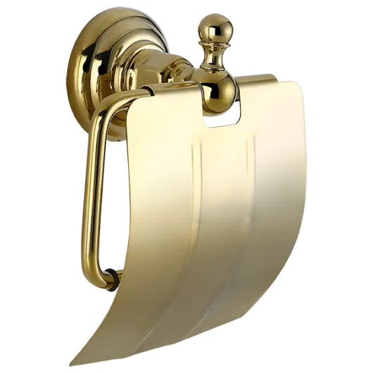 Держатель туалетной бумаги с крышкой PRAKTIC Bronze PRK-300-Bronze Elghansa