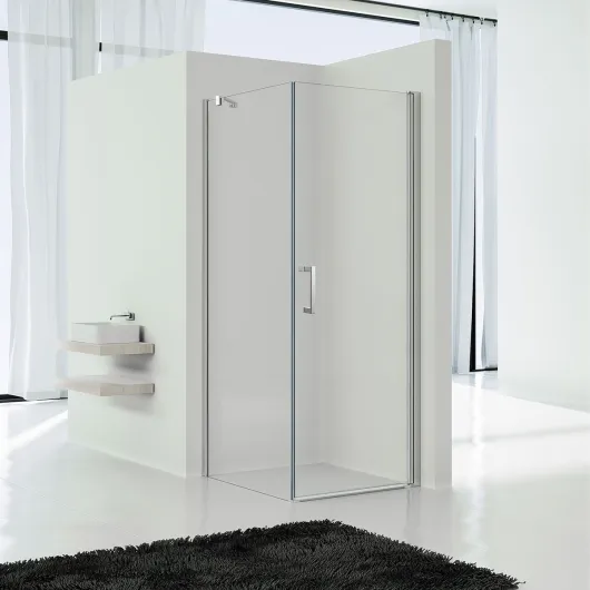 Душевой уголок Orta VSR-1O9090CL, 900*900, хром, стекло прозрачное Vincea