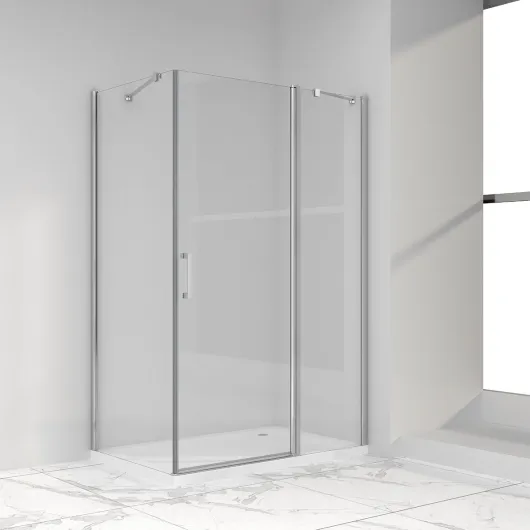 Душевой уголок Orta VSR-1O8010CL, 1000*800, хром, стекло прозрачное Vincea