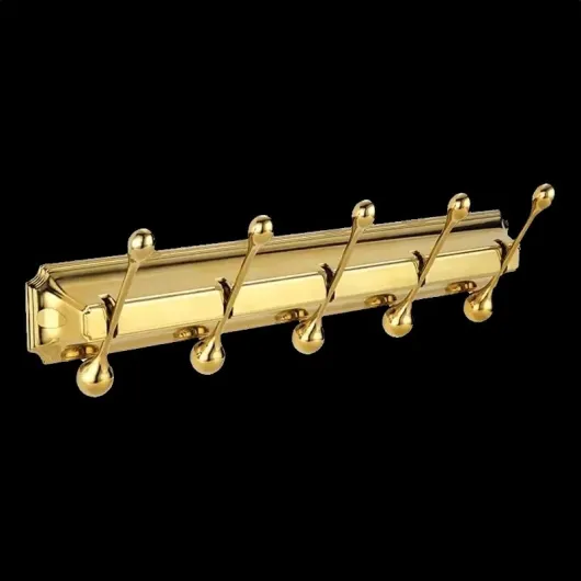 Панель с 5 круглыми крючками ELGHANSA HRM-950-Gold