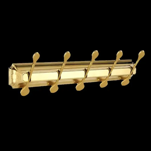 Панель с 5 плоскими крючками ELGHANSA HRM-750-Gold
