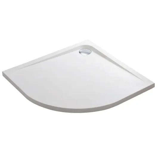 Поддон для душа из искусственного камня VST-2SQ9090MW, 900*900*40, белый матовый Vincea