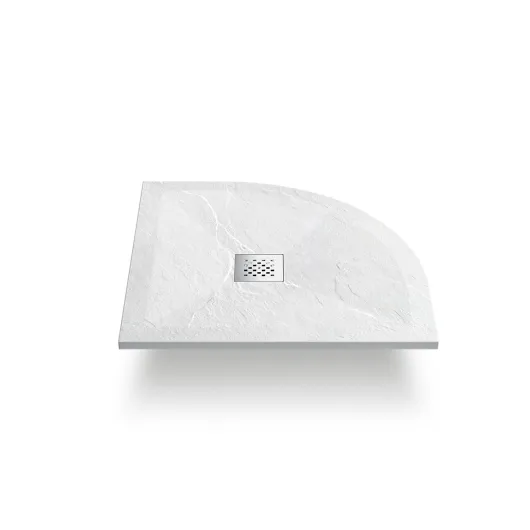 Поддон для душа из искусственного камня VST-4SQ1010W, 1000*1000*25, белый матовый Vincea