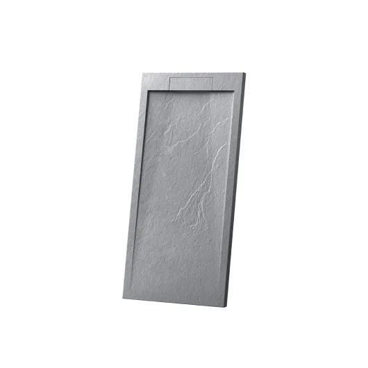 Поддон для душа из искусственного камня VST-4SRL8010G,1000*800*25, серый Vincea