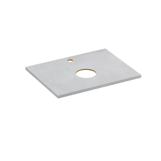 Столешница STONE из керамогранита Balance 60x45x2 серый матовый 64185 Cersanit