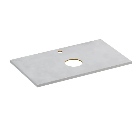 Столешница STONE из керамогранита Balance 80x45x2 серый матовый 64186 Cersanit