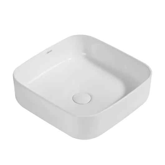 Раковина накладная Rechteck AC2211 белая Abber