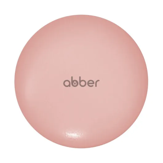 Накладка на слив для раковины AC0014MP розовая матовая, керамика ABBER