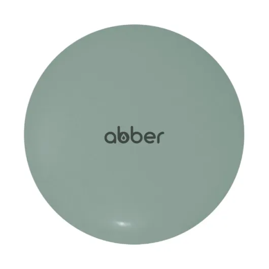Накладка на слив для раковины AC0014MCG светло-зеленая матовая, керамика ABBER
