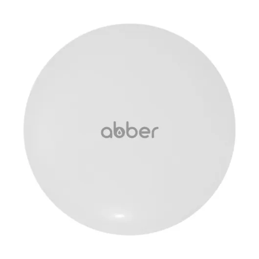 Накладка на слив для раковины AC0014MW белая матовая, керамика ABBER