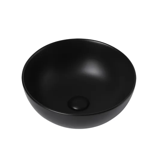 Раковина накладная Bequem AC2105MB черная матовая Abber