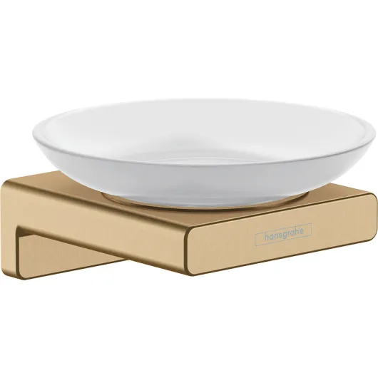 Мыльница AddStoris шлифованная бронза 41746140 HANSGROHE