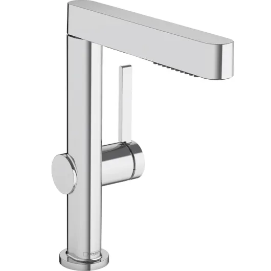 Смеситель для раковины Finoris 230 push open 76063000 HANSGROHE