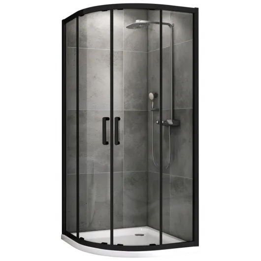 Душевой уголок Schwarzer Diamant AG01080B ABBER