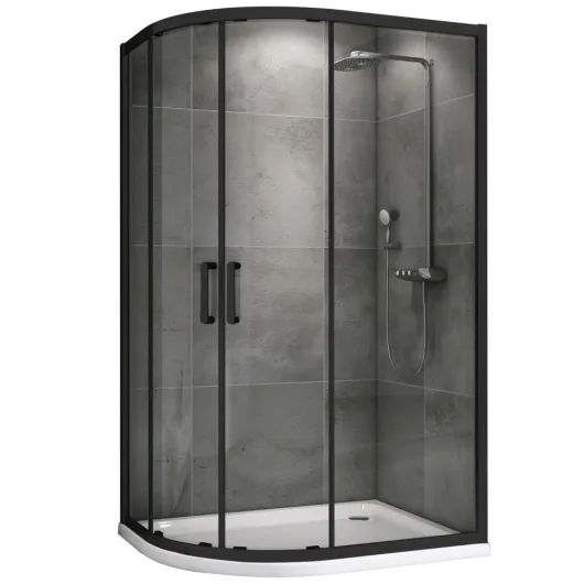 Душевой уголок Schwarzer Diamant AG01180B ABBER