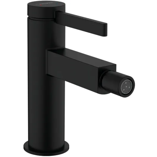 Смеситель для биде Finoris матовый черный 76200670 HANSGROHE