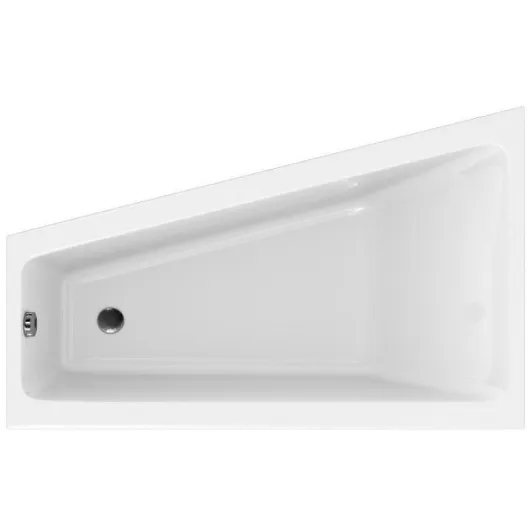 Ванна акриловая CREA 160x100 левая с опорой P-WA-CREA*160-LNL Cersanit
