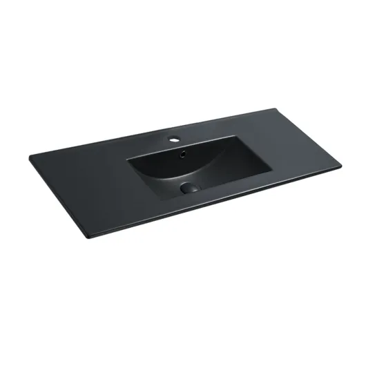 Раковина керамическая  черный матовый VBS-13120MB Vincea