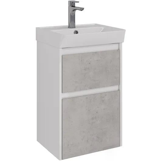 Тумба под раковину Combi 45 см LM03C45T-Beton Lemark