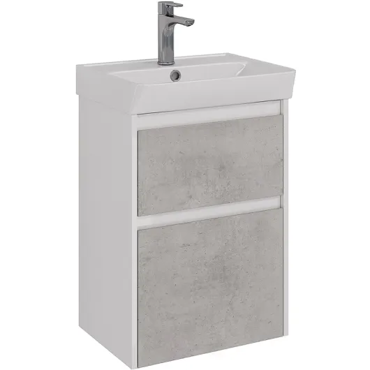 Тумба под раковину Combi 50 см LM03C50T-Beton Lemark
