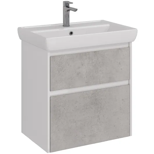 Тумба под раковину Combi 70 см LM03C70T-Beton Lemark