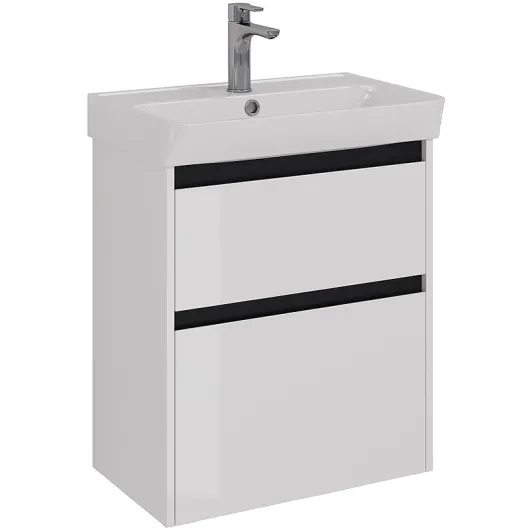 Тумба под раковину Combi 60 см LM03C60T-black Lemark