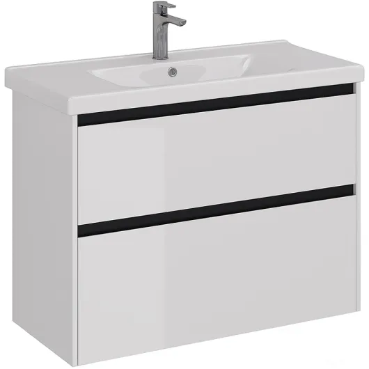 Тумба под раковину Combi 100 см LM03C100T-black Lemark