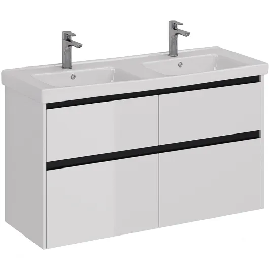 Тумба под раковину Combi 125 см LM03C125T-black Lemark
