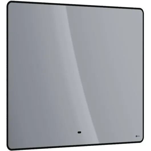 Зеркало Mioblack 100х80 см с интерьерной подсветкой и подогревом LM100ZM-black Lemark
