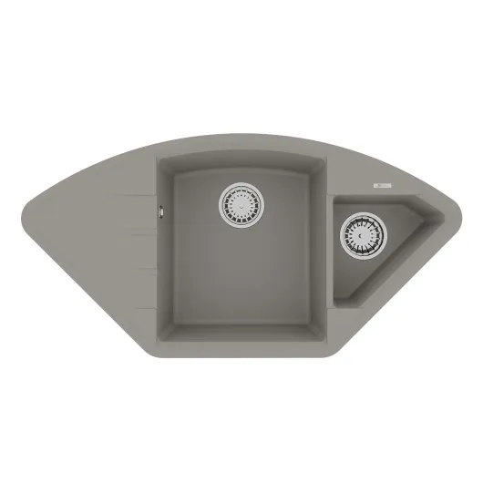 Кухонная мойка IRKANA 980 9910045 грей Lemark