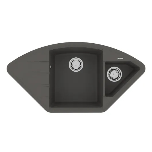 Кухонная мойка IRKANA 980 9910047 серый шелк Lemark