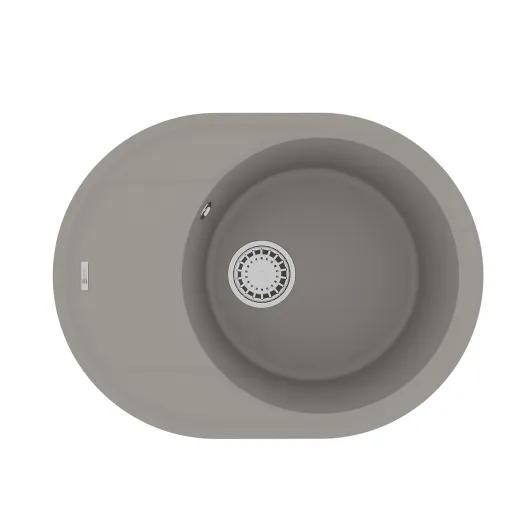 Кухонная мойка LACHA 620 9910051 грей Lemark