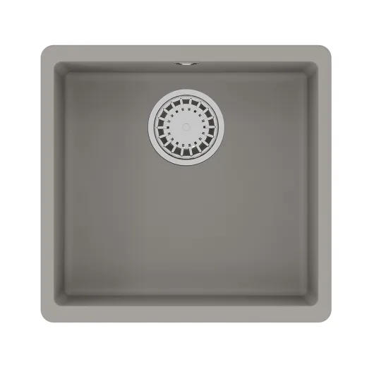 Кухонная мойка SINARA 440-U 9910069 грей Lemark