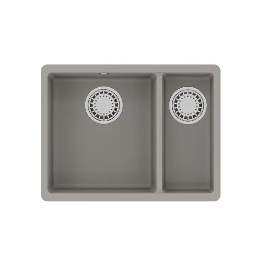 Кухонная мойка SINARA 550.2-U 9910081 грей Lemark
