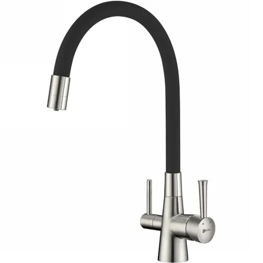 Смеситель для кухни Comfort LM3075BN-Black Lemark
