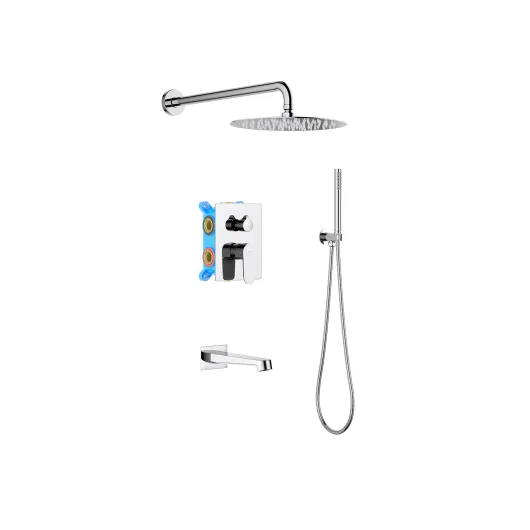 Душевой комплект Set 4 в 1 Оберон AQ1273CR Aquatek
