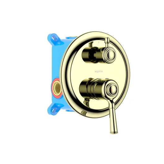 Смеситель для ванны Классик AQ1546PG Aquatek
