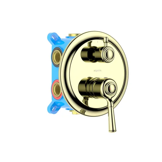 Смеситель для ванны Классик AQ1547PG Aquatek