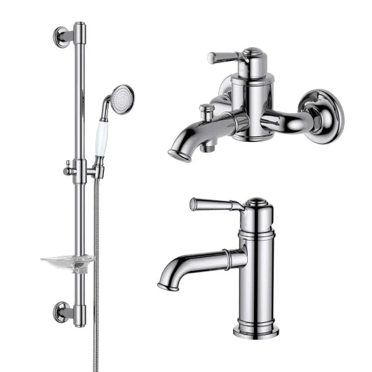 Комплект смесителей Классик AQ1530CR Aquatek